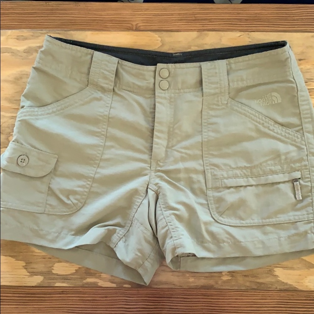 North Face khaki shorts
